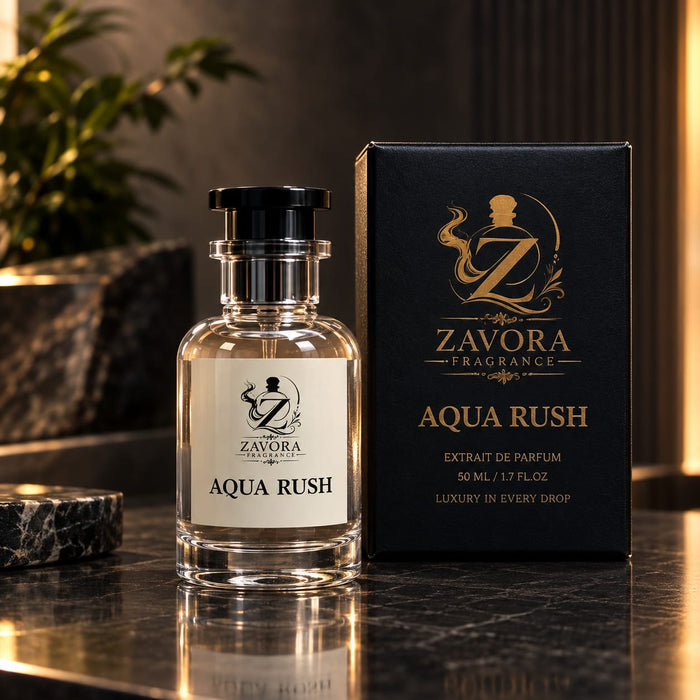 Aqua Rush by Zavora | Luxury Extrait De Parfum