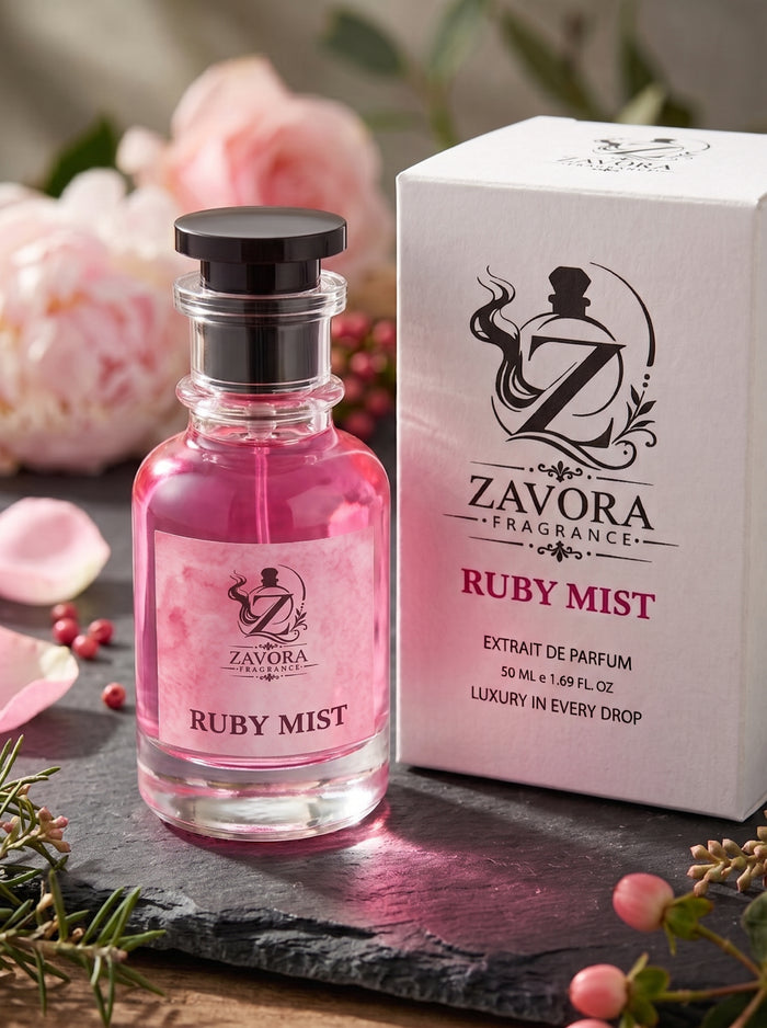 Ruby Mist by Zavora | Extrait De Parfum for Women