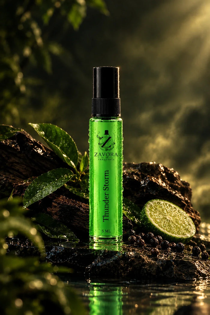 Thunder Storm 5ml Tester by Zavora | Extrait De Parfum for Men